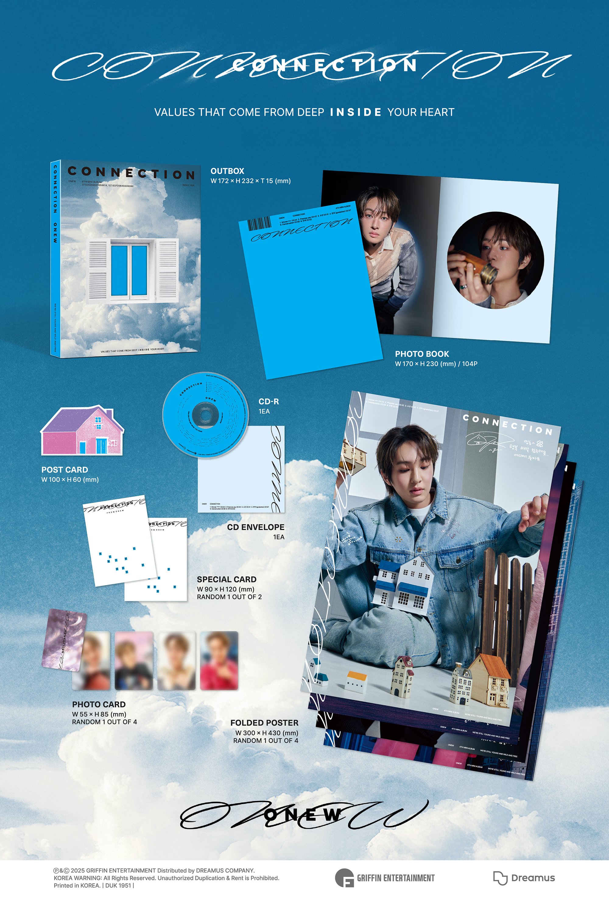 ONEW (SHINee) CONNECTION (Photobook Ver.) Musica